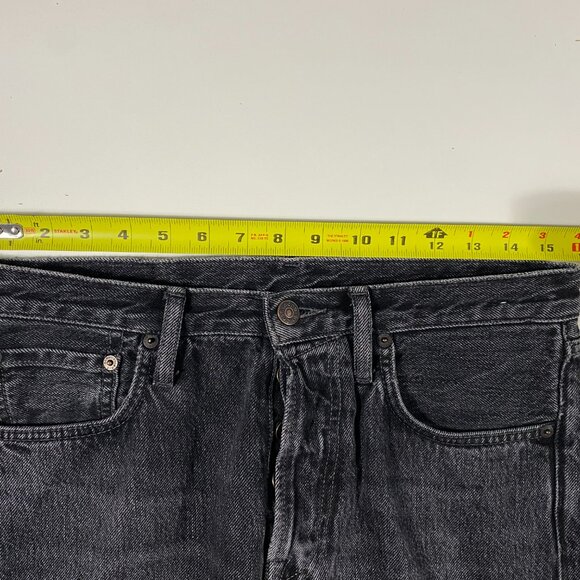 Acne Studios 1996 Vintage Black SS22 Straight Leg Jeans Men's size 30x25 - Picture 10 of 12